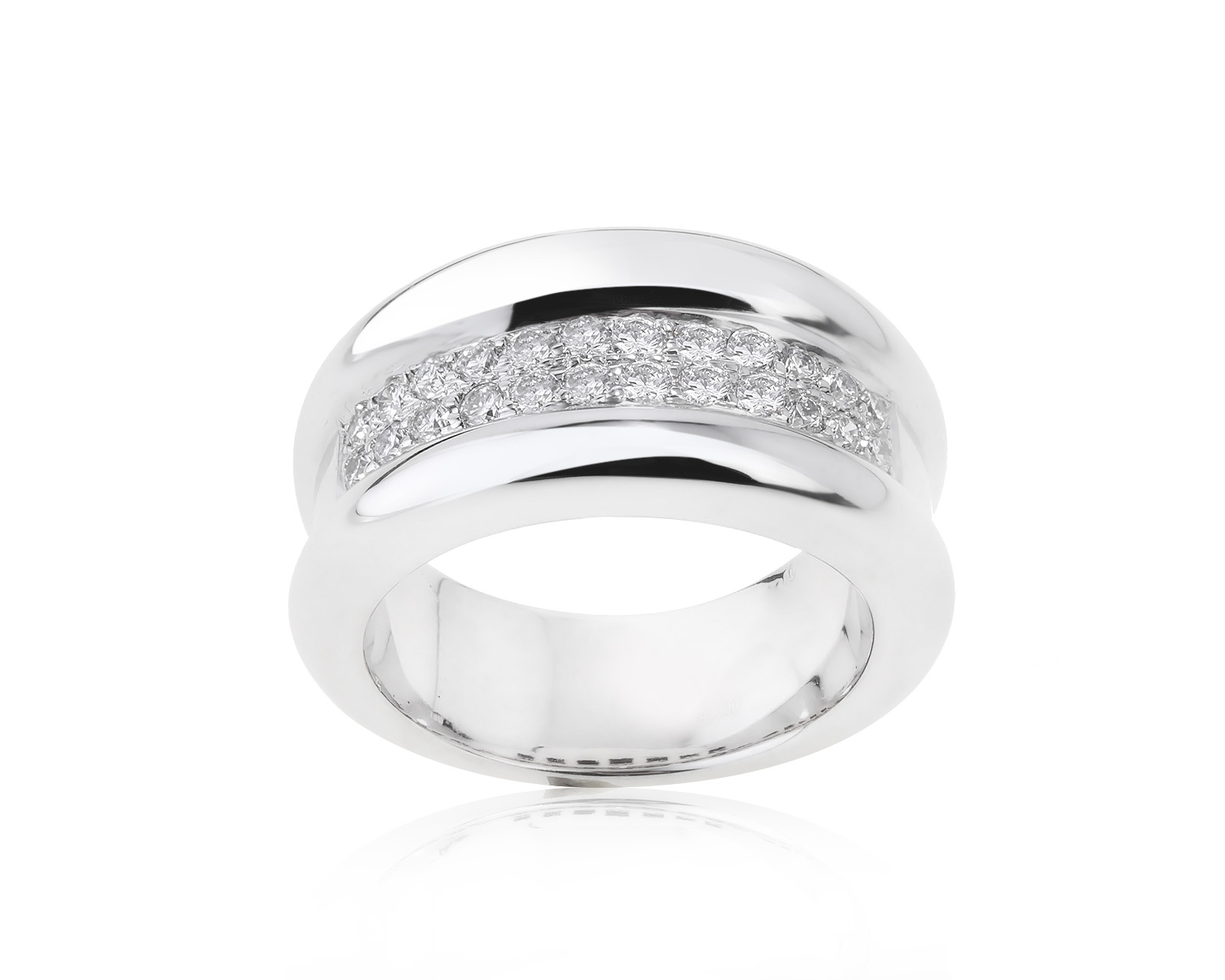 Потрясающее золотое кольцо с бриллиантами 0.72ct 090322/4