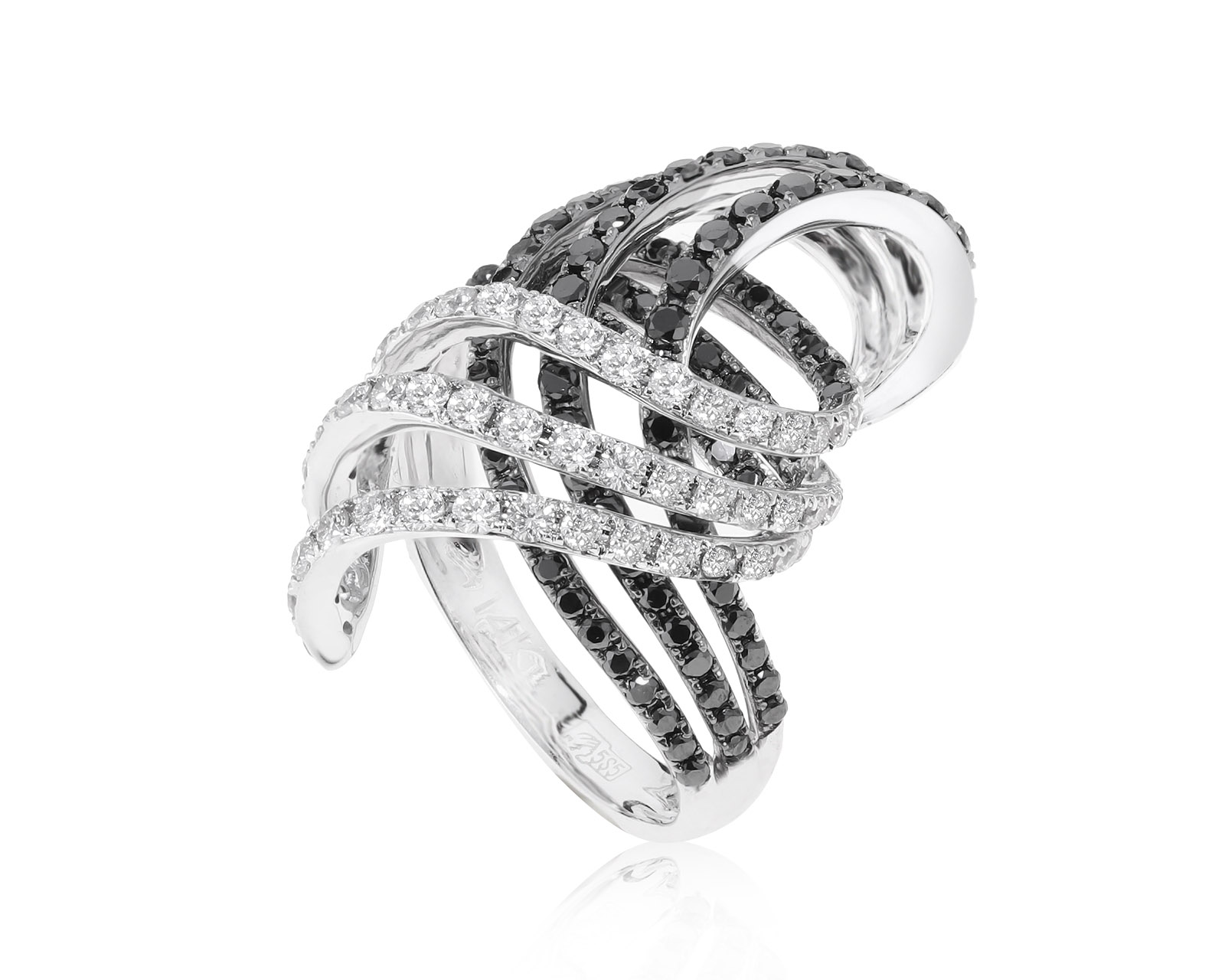 Изысканное золотое кольцо с шпинелью 1.28ct 151221/3