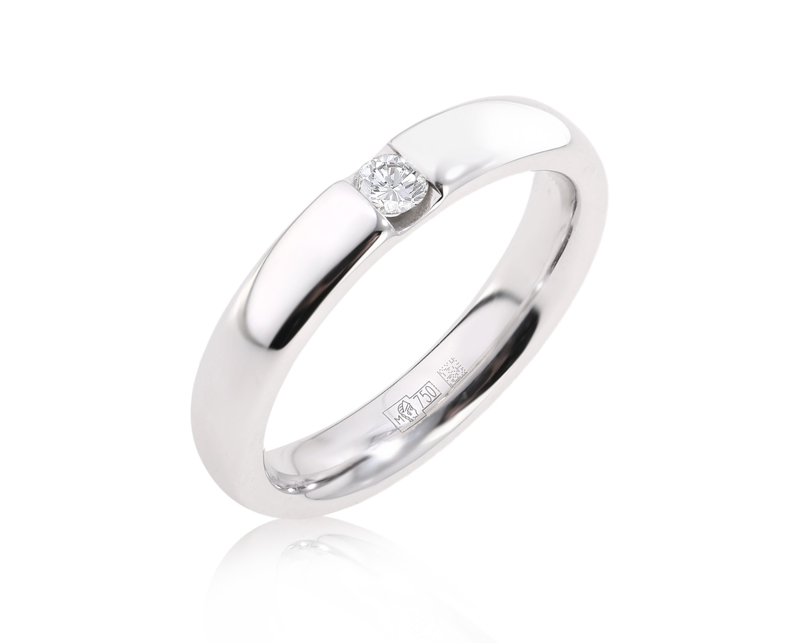 Оригинальное золотое кольцо Damiani Veramore 281125/1