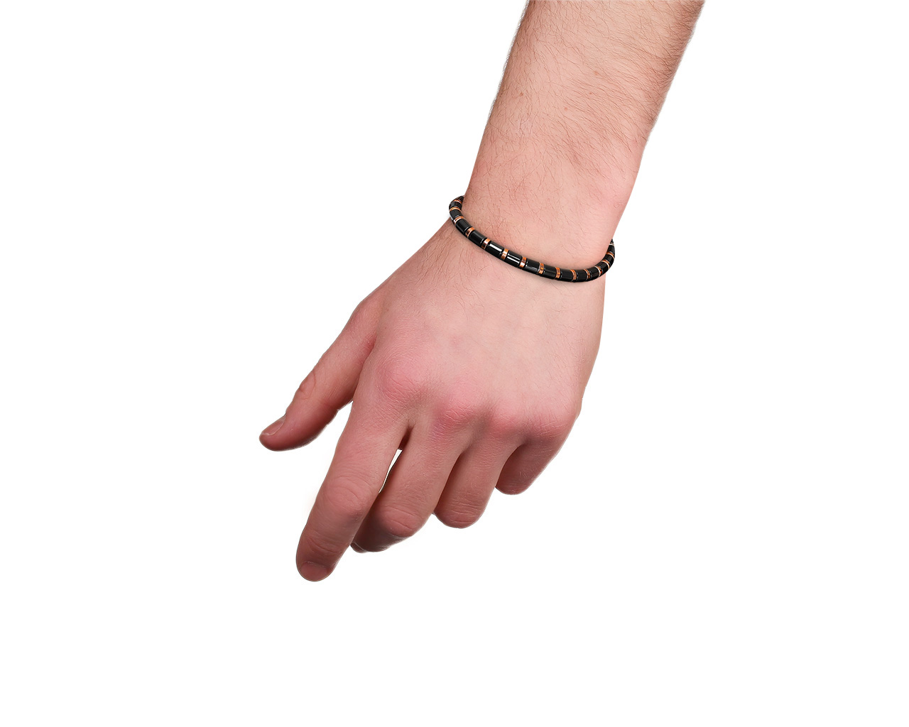 Оригинальный золотой браслет с бриллиантом 0.02ct Baraka Snake Collection