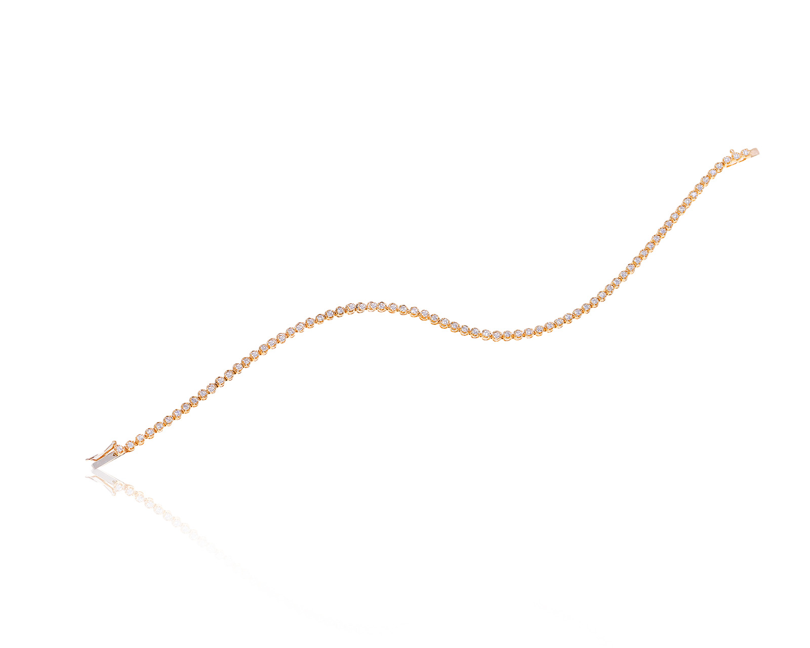 Золотой браслет с бриллиантами 0.78ct 150225/1 Золотой браслет с бриллиантами 0.78ct 150225/1