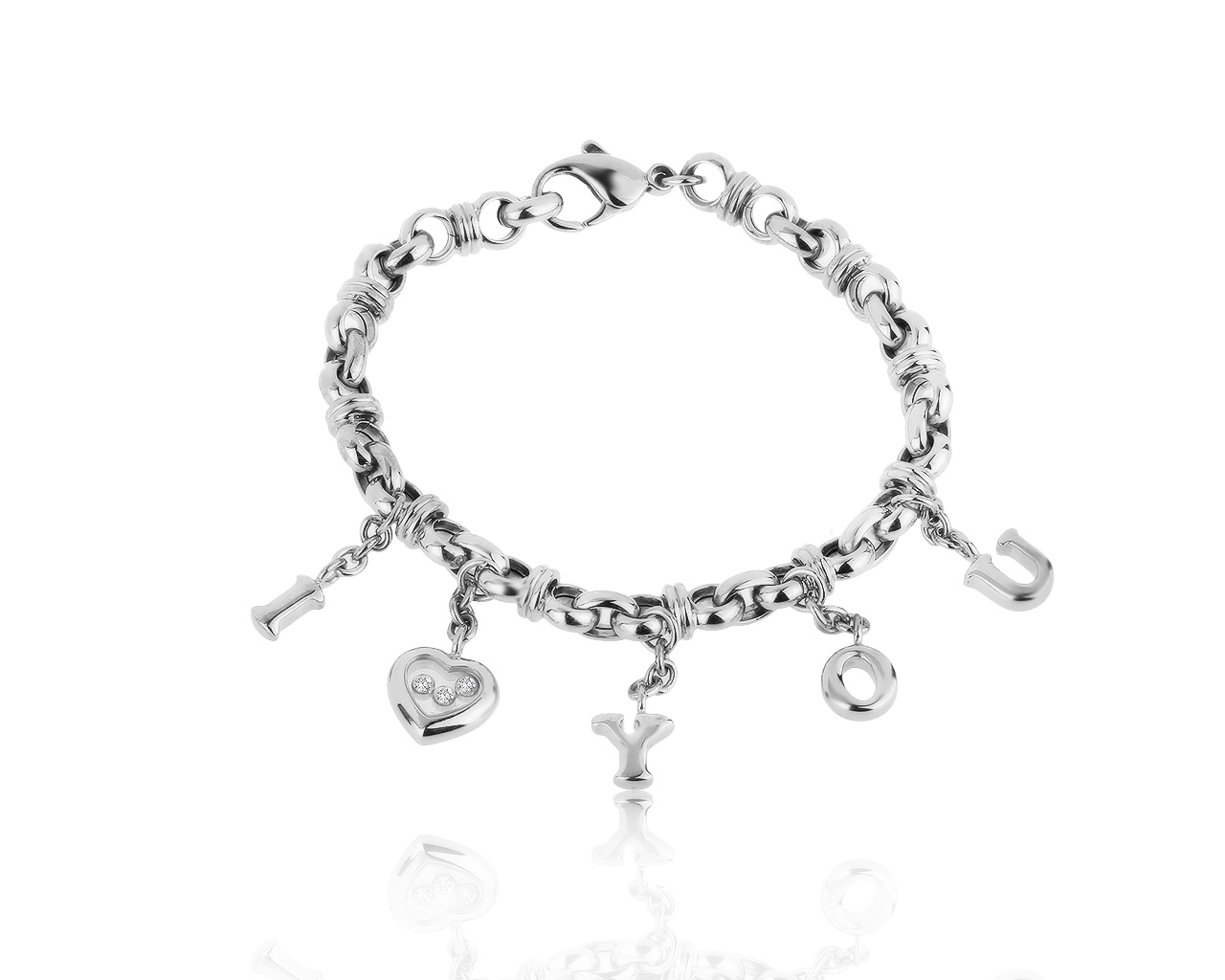 Оригинальный золотой браслет с бриллиантами 0.09ct Chopard 061019/6