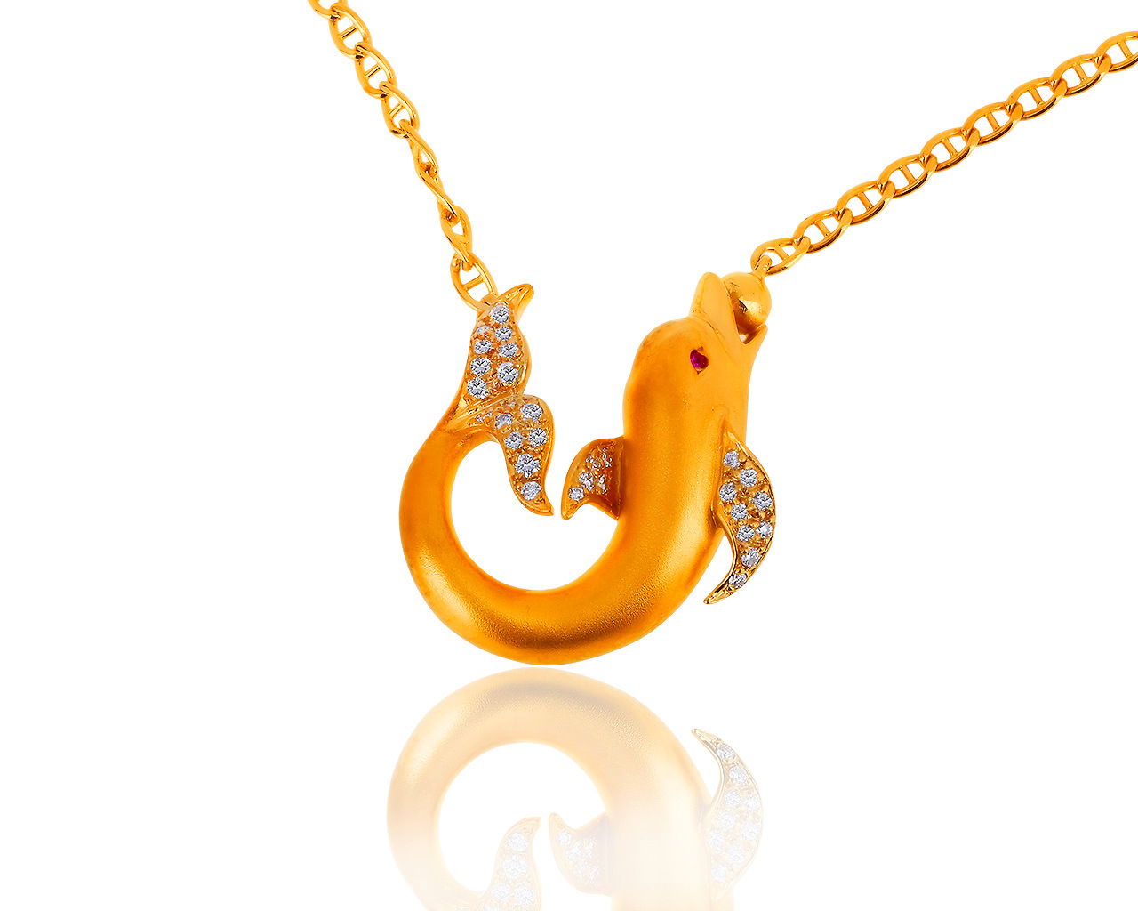 Золотой кулон с бриллиантами 0.27ct и рубинами 0.005ct Carrera y Carrera 150619/1 Золотой кулон с бриллиантами 0.27ct и рубинами 0.005ct Carrera y Carrera 150619/1