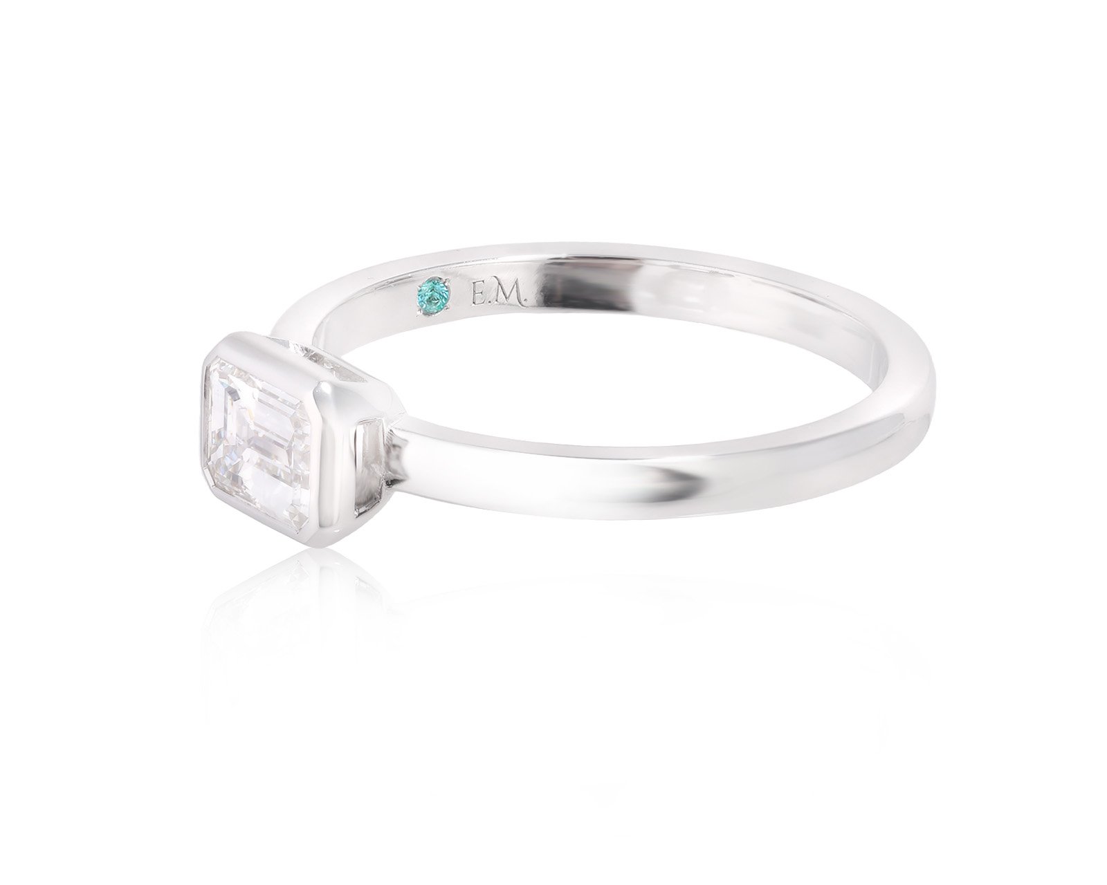 Золотое кольцо с бриллиантом 0.70ct Evgeny Matveev