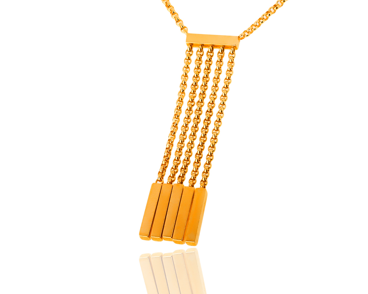 Оригинальное золотое колье Chopard 260219/2