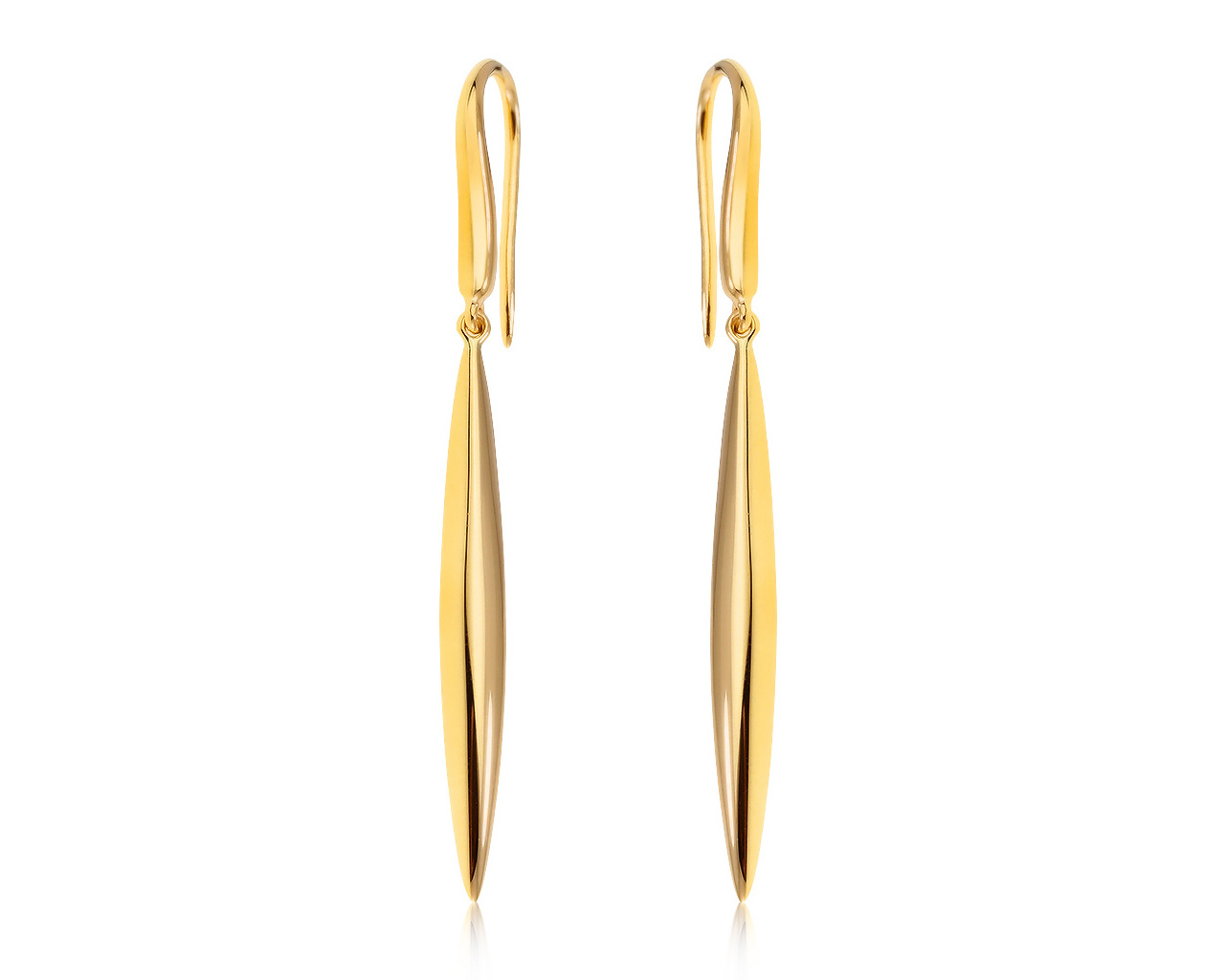 Оригинальные золотые серьги Tiffany&Co 120321/2