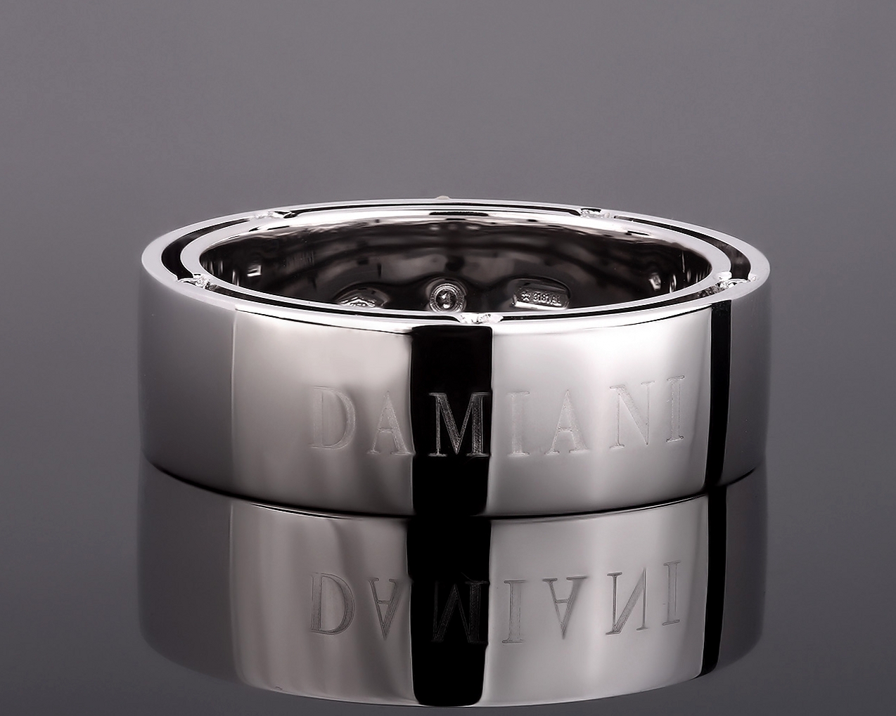 Стильное золотое кольцо Damiani Brad Pitt 151217/41