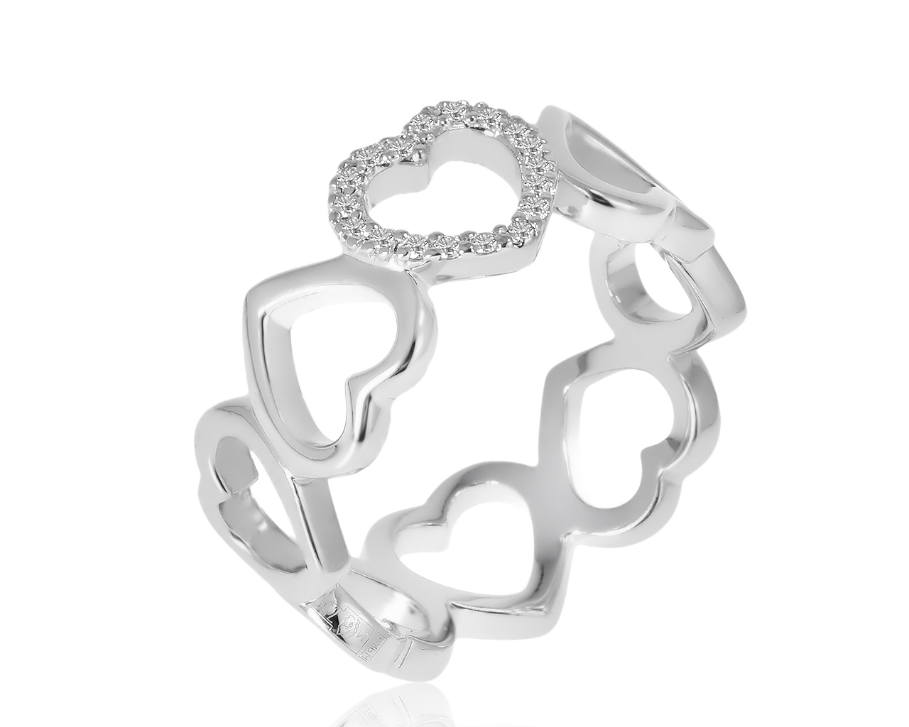 Оригинальное золотое кольцо с бриллиантами 0.07ct Tiffany&Co Paloma Picasso 301120/3