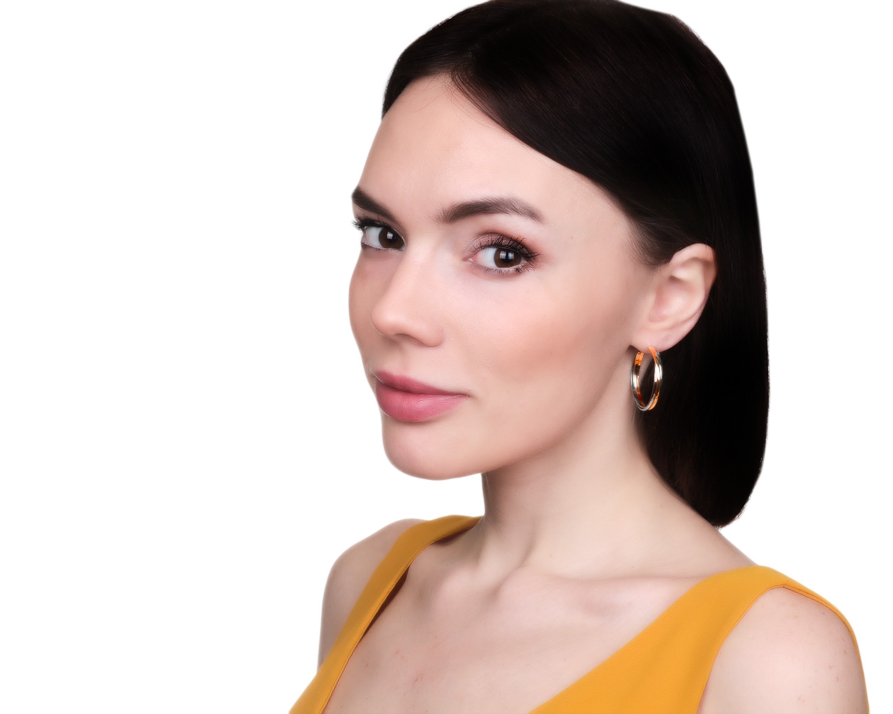 Оригинальные золотые серьги Cartier