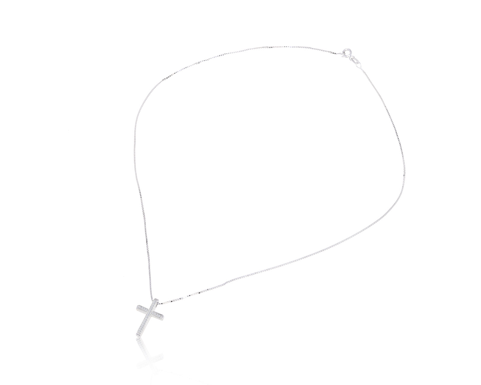 Оригинальный золотой кулон с бриллиантами 0.12ct Vieri