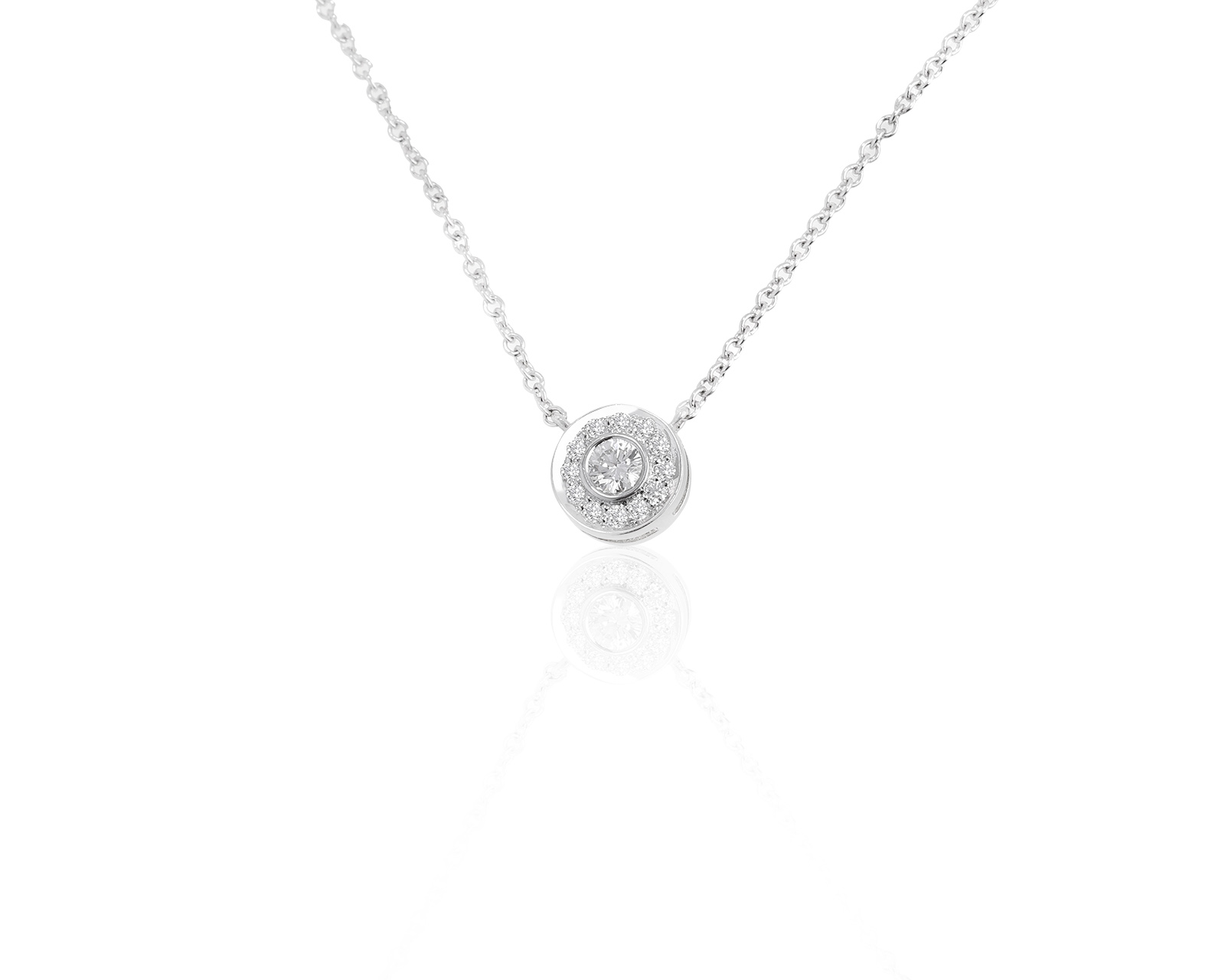 Оригинальный платиновый кулон Tiffany&Co Soleste 280222/1