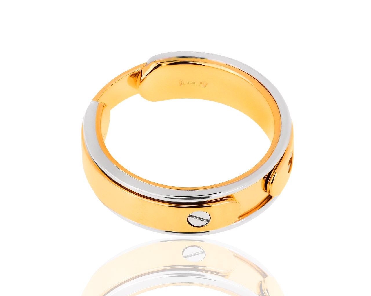 Оригинальное золотое кольцо Baraka