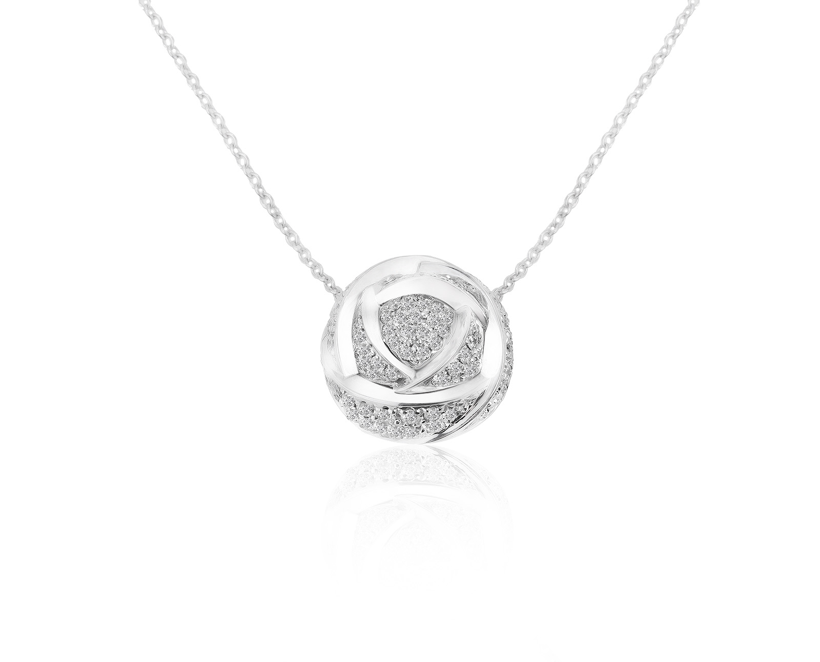 Оригинальный золотой кулон с бриллиантами 1.15ct Damiani Bocciolo 180921/2 Оригинальный золотой кулон с бриллиантами 1.15ct Damiani Bocciolo 180921/2
