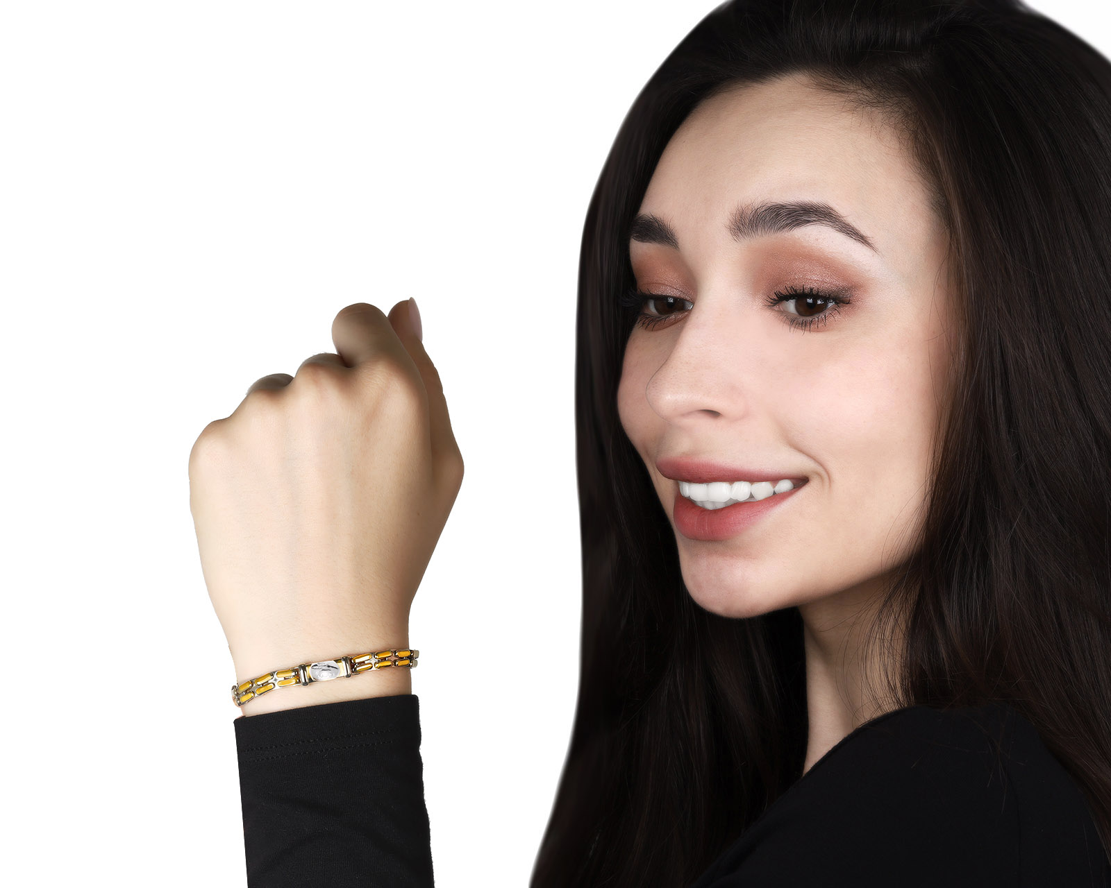 Оригинальный золотой браслет Sauro