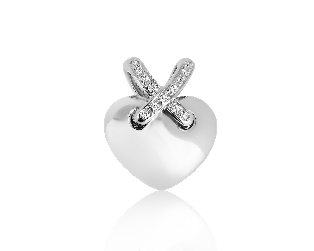 Оригинальный золотой кулон с бриллиантами 0.12ct Chaumet 170919/5 Оригинальный золотой кулон с бриллиантами 0.12ct Chaumet 170919/5