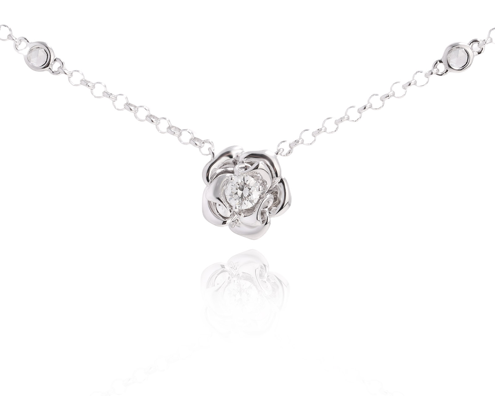 Оригинальное золотое колье с бриллиантами 0.36ct Butani 291125/8