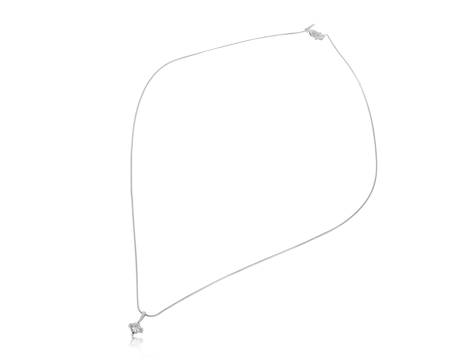 Модный золотой кулон с бриллиантами 0.40ct