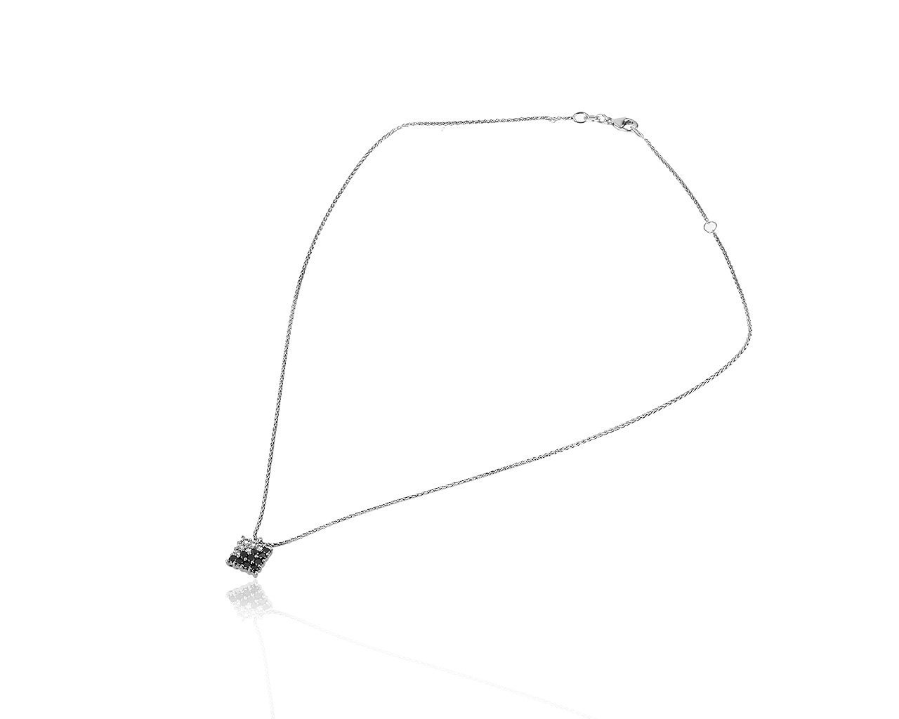 Итальянский золотой кулон с бриллиантами 0.47ct