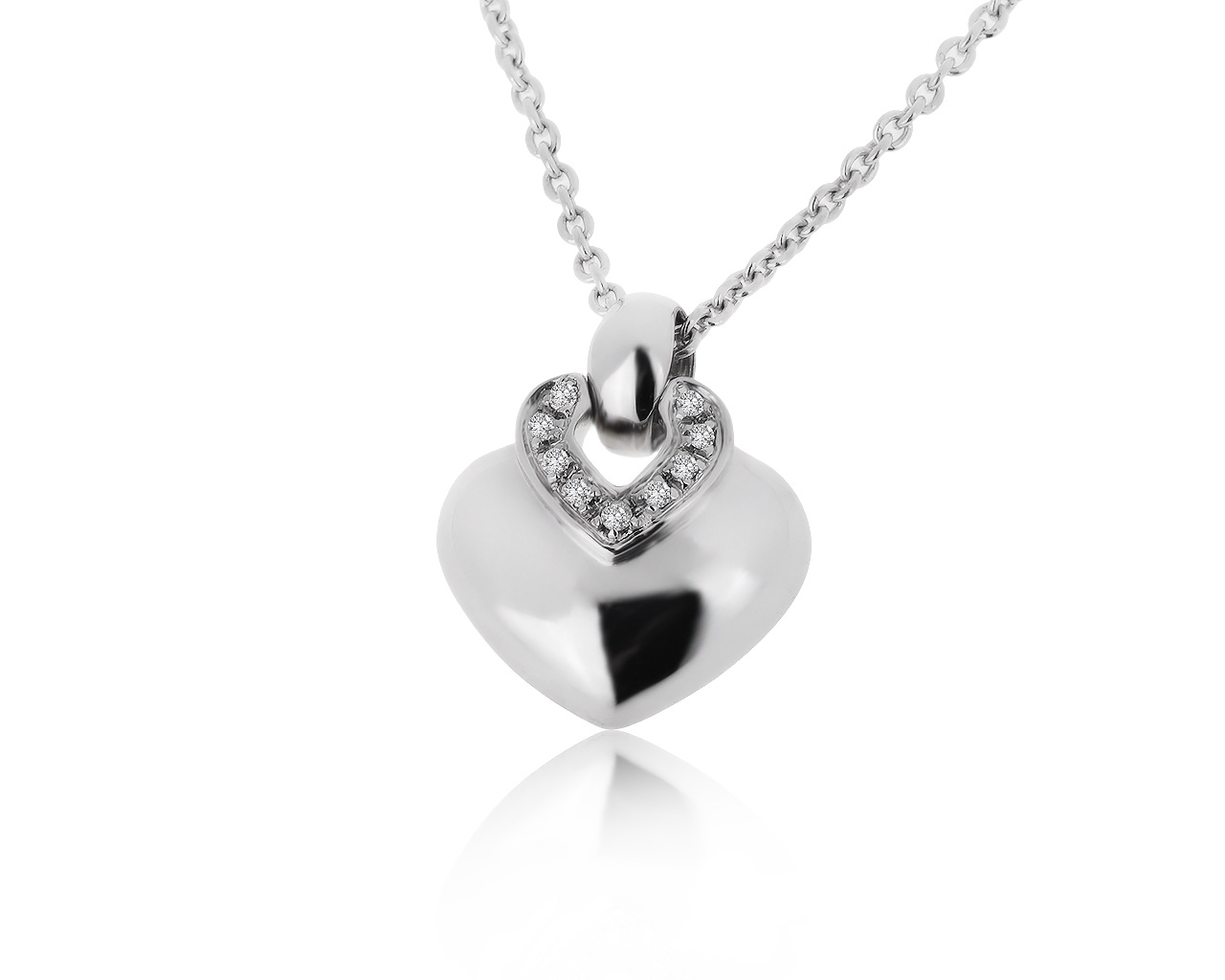 Оригинальный золотой кулон с бриллиантами 0.09ct Bvlgari 130320/13