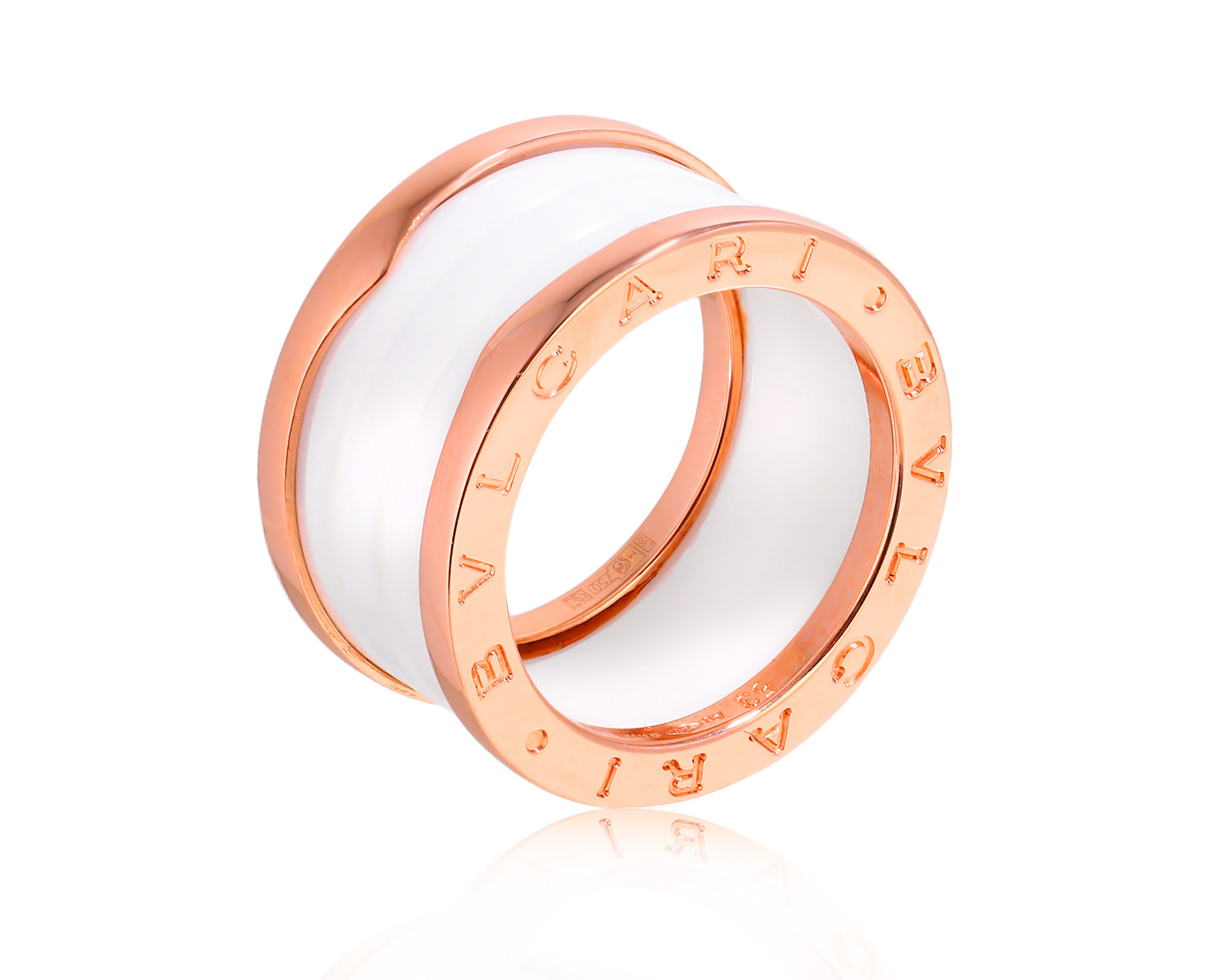 Оригинальное золотое кольцо Bvlgari B.Zero1 130825/18 Оригинальное золотое кольцо Bvlgari B.Zero1 130825/18