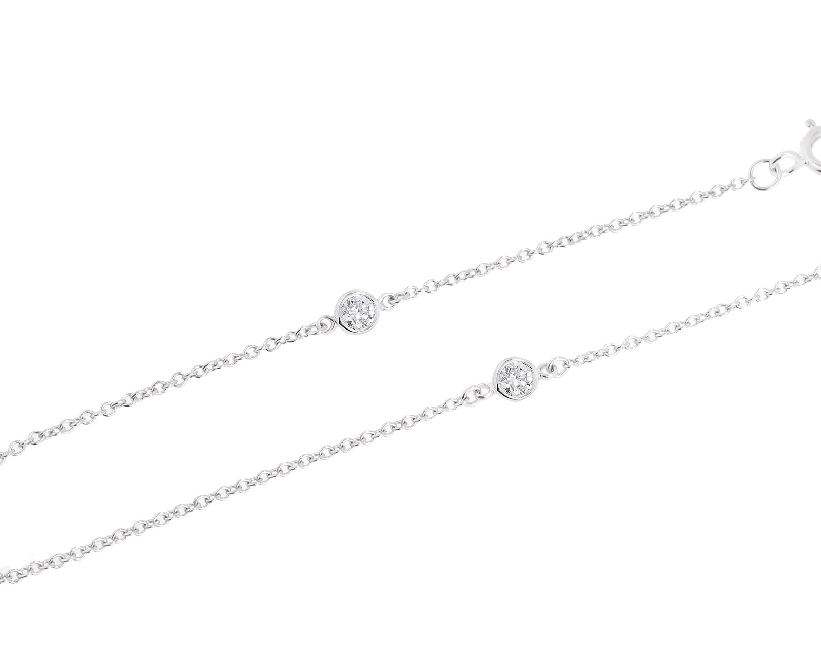 Оригинальный платиновый браслет Tiffany&Co Elsa Peretti