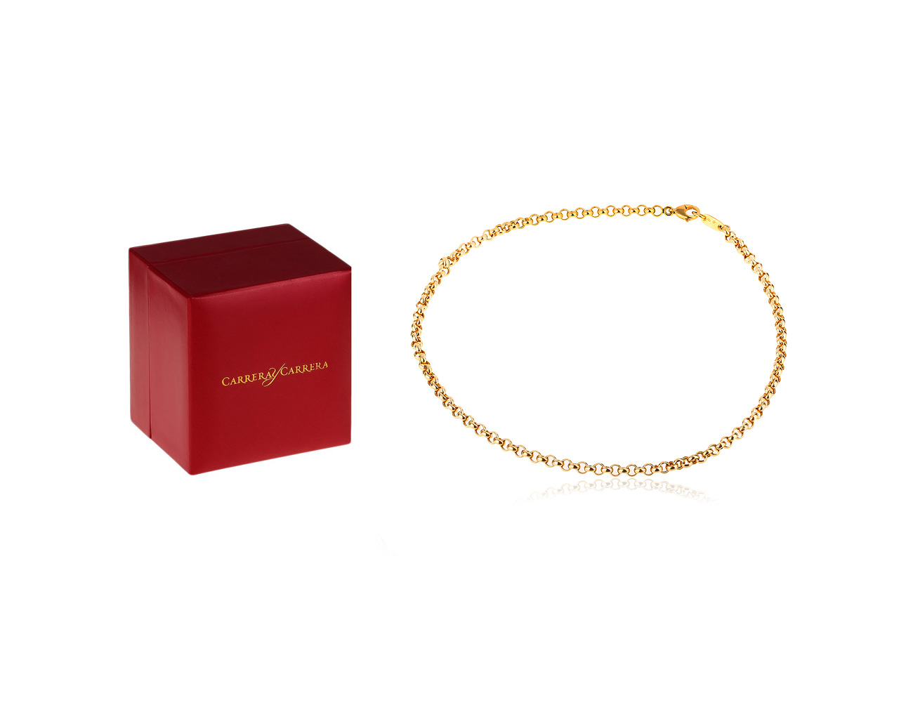 Безупречная золотая цепь Carrera y Carrera