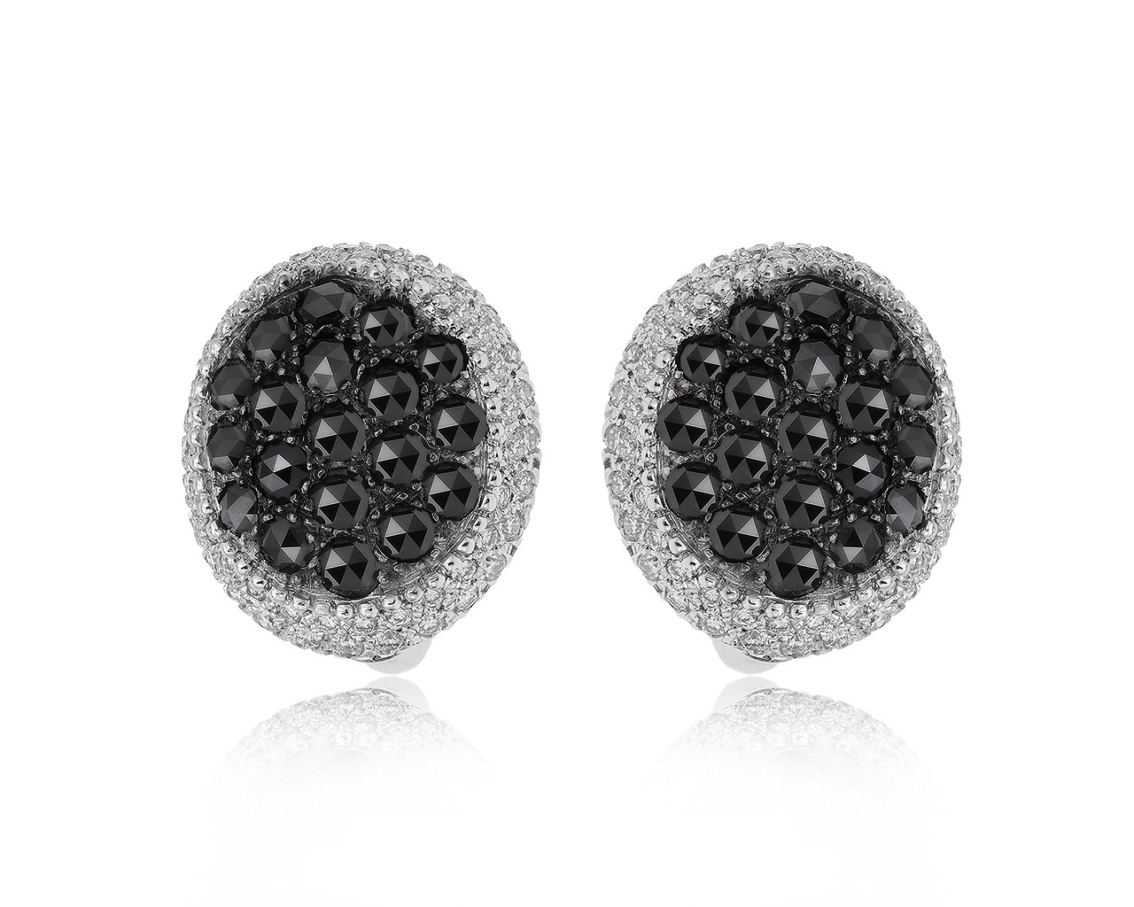 Оригинальные золотые серьги с бриллиантами 4.11ct Mouawad 281120/3