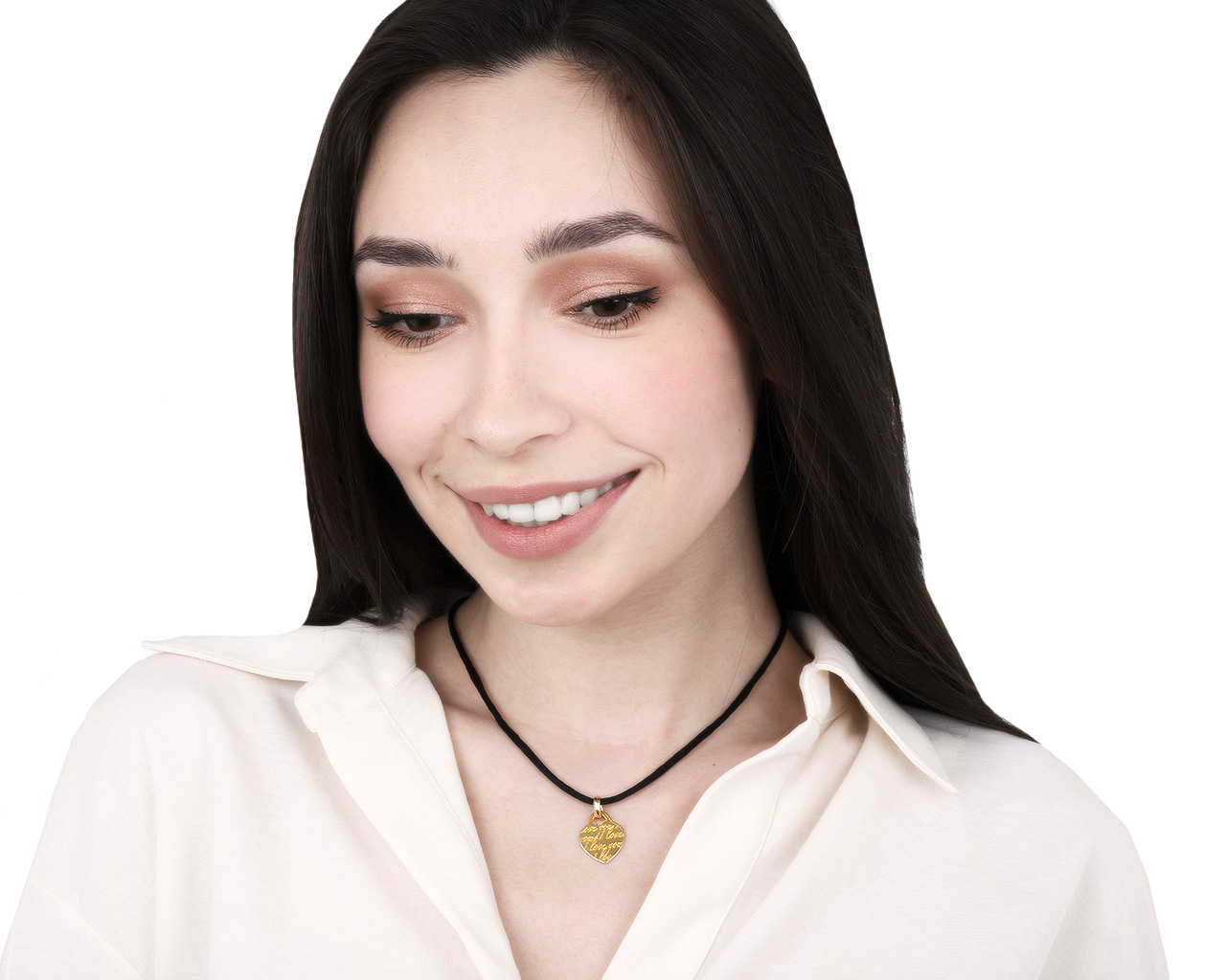 Оригинальный золотой кулон Tiffany&Co