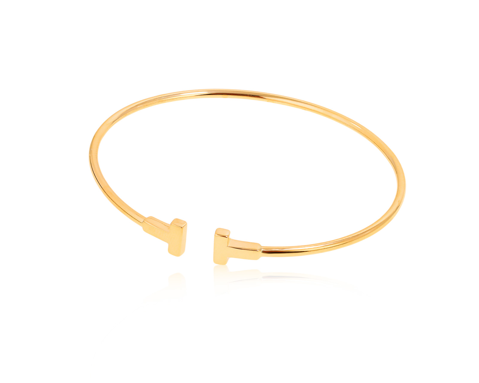 Оригинальный золотой браслет Tiffany&Co T