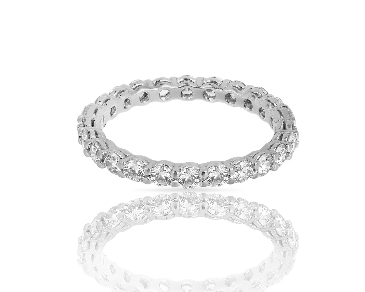 Изумительное золотое кольцо с бриллиантами 1.45ct 260718/9