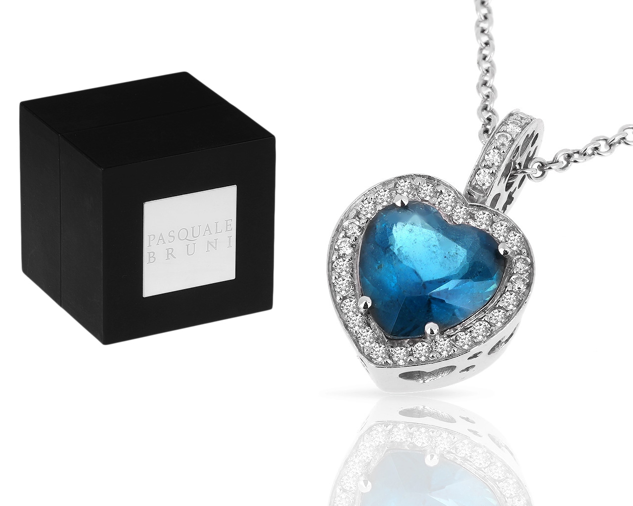 Фееричная золотая подвеска с бриллиантами Pasquale Bruni Heart 270318/5