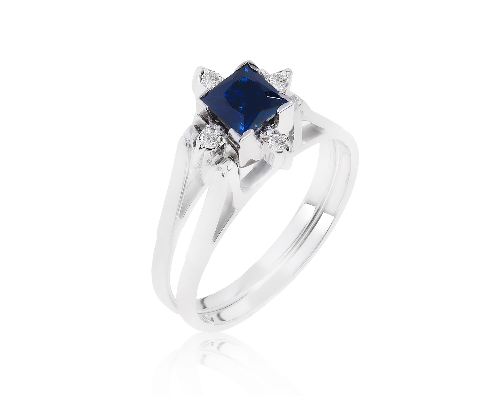 Изысканное золотое кольцо с танзанитом 0.65ct 220222/8