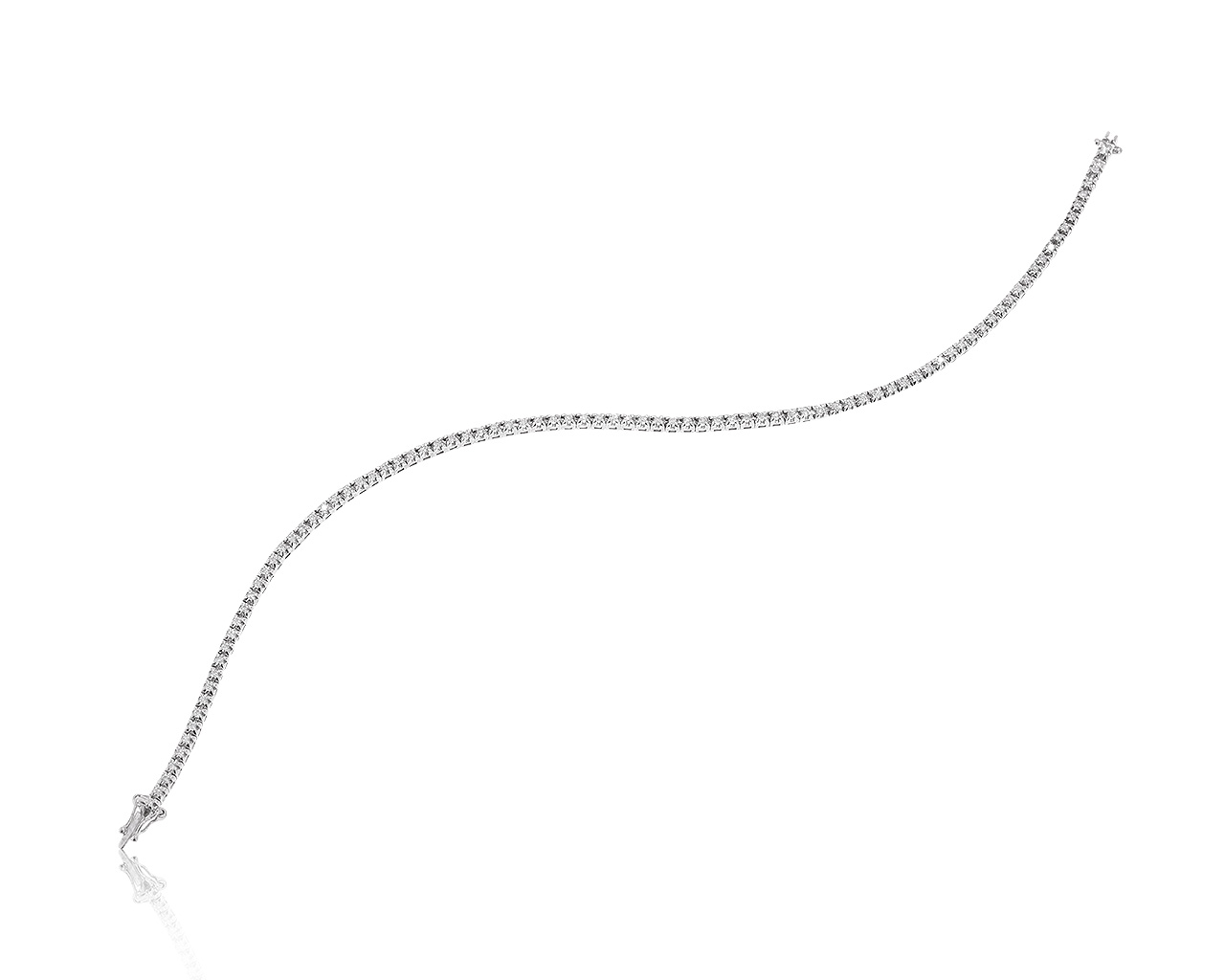 Престижный золотой браслет с бриллиантами 0.45ct 221220/6