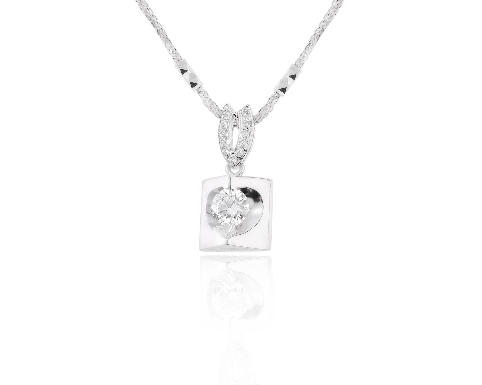 Золотой кулон с бриллиантами 0.51ct 231223/6