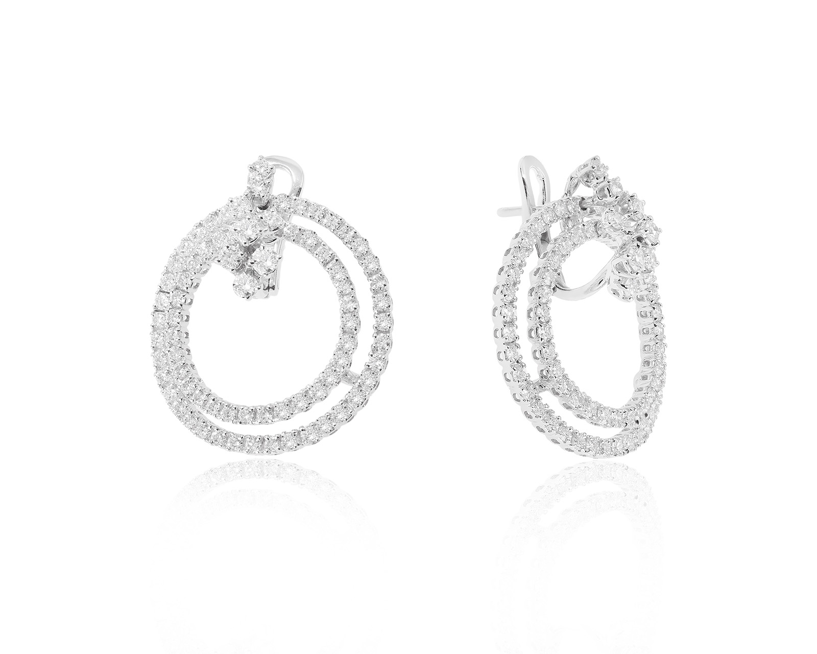 Оригинальные золотые серьги Damiani Sophia Loren 231223/2