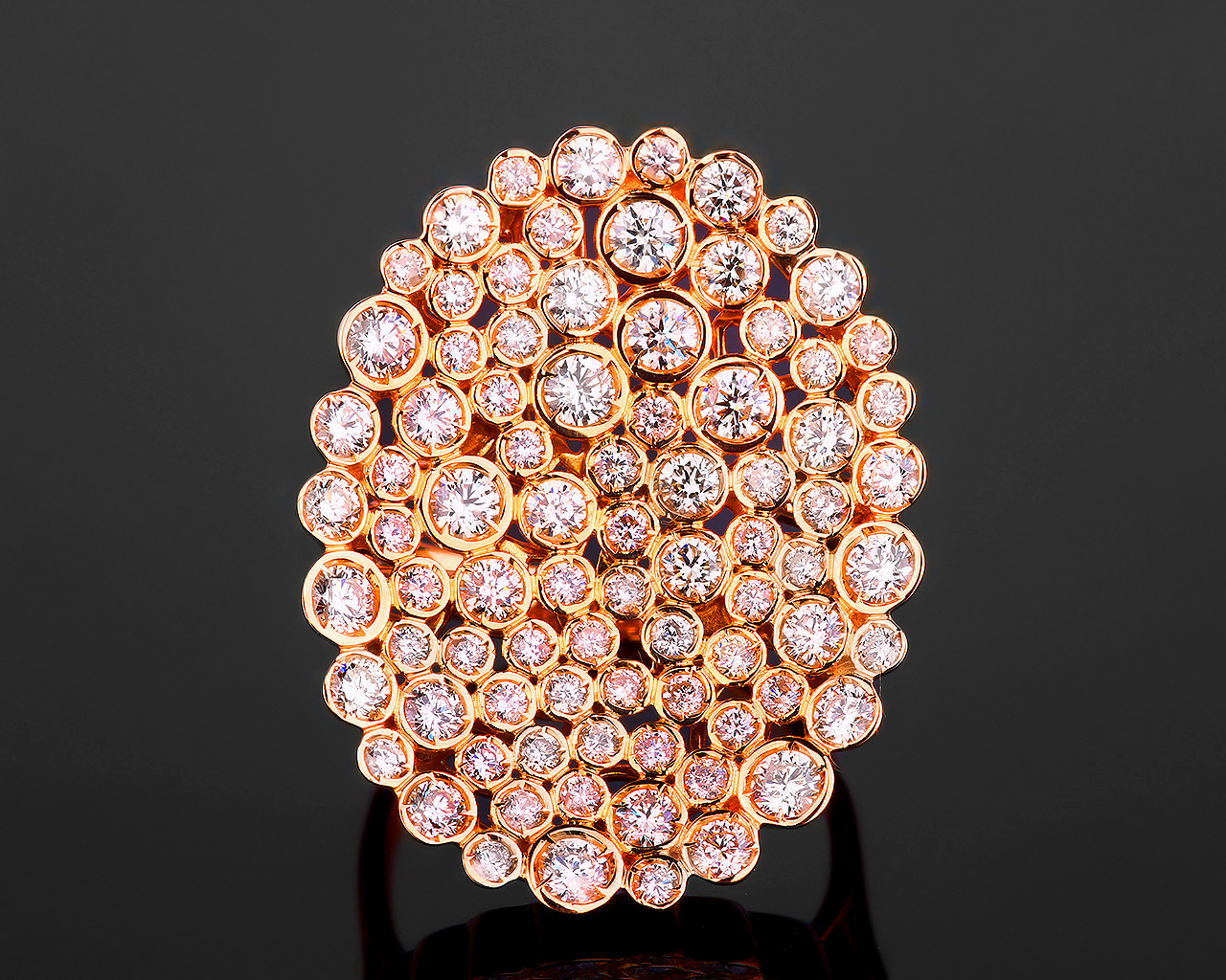 Золотое кольцо с бриллиантами 2.41ct Casato 260118/11