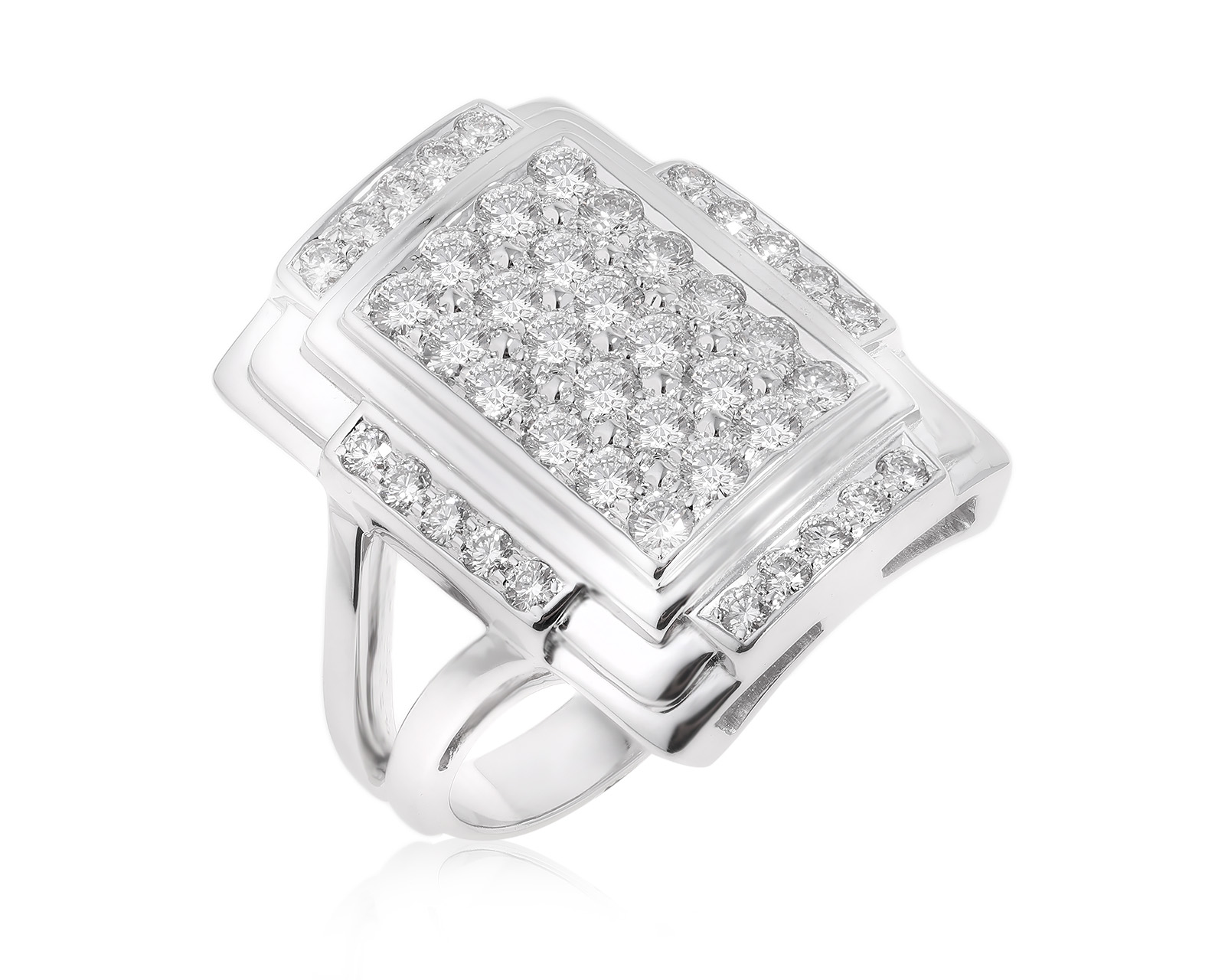 Золотое кольцо с бриллиантами 1.86ct 231224/8