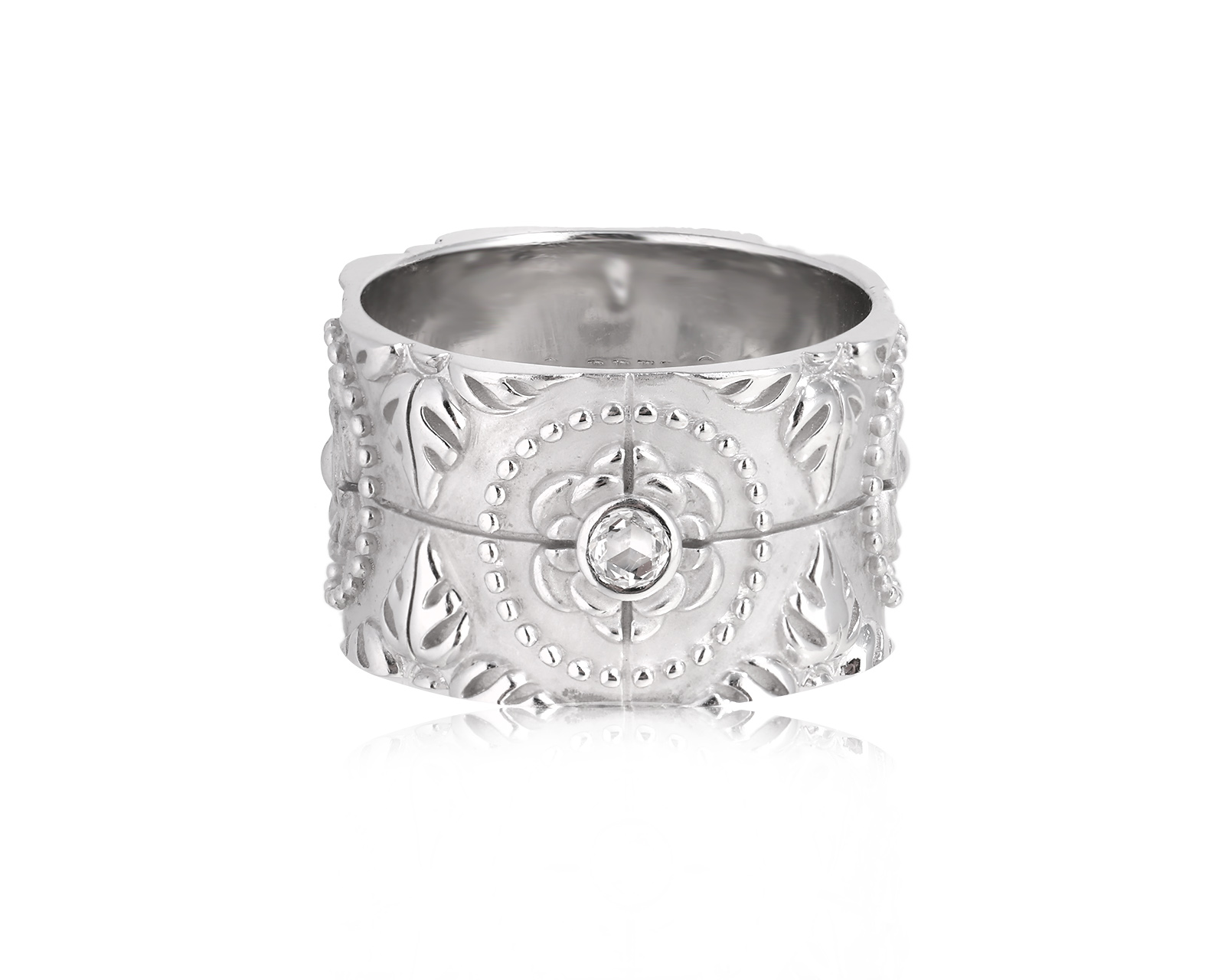 Оригинальное золотое кольцо Carrera y Carrera Mosaicos 260825/12