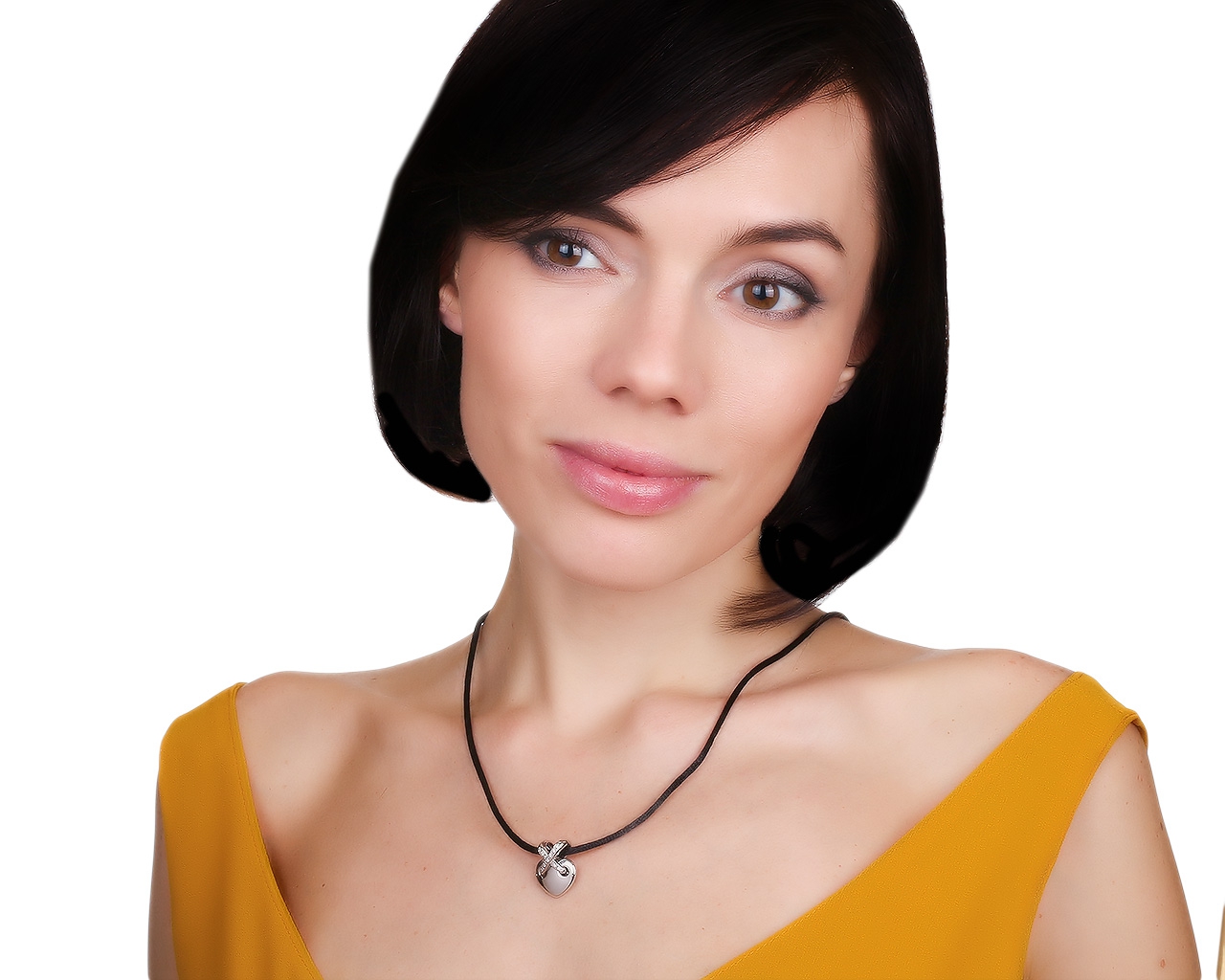 Оригинальный золотой кулон с бриллиантами 0.12ct Chaumet