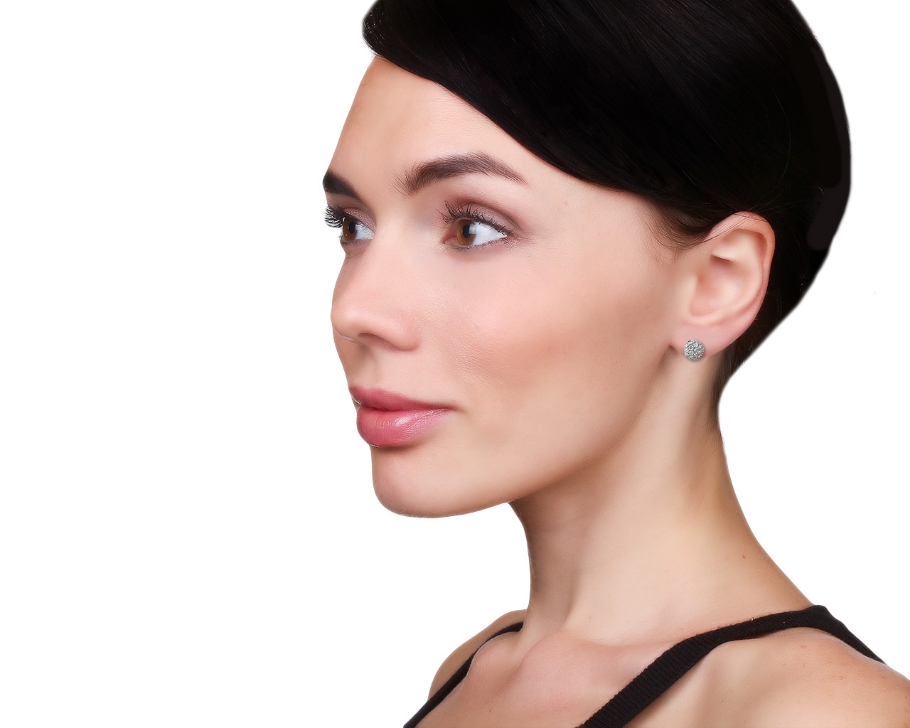 Оригинальные золотые серьги с бриллиантами 1.62ct Valente Milano