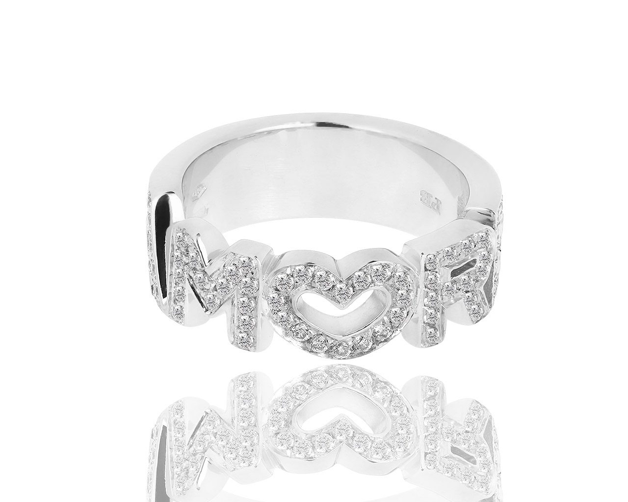 Золотое кольцо с бриллиантами 0.53ct Pasquale Bruni Amore 161018/10