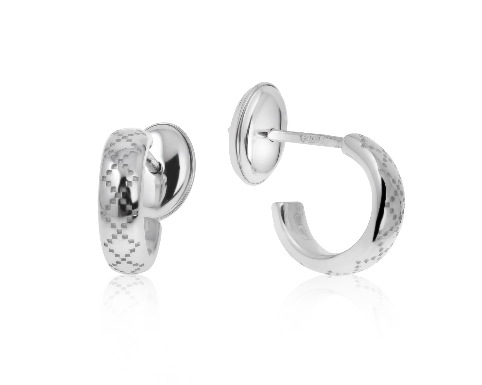 Оригинальные золотые серьги Gucci Icon 030721/14