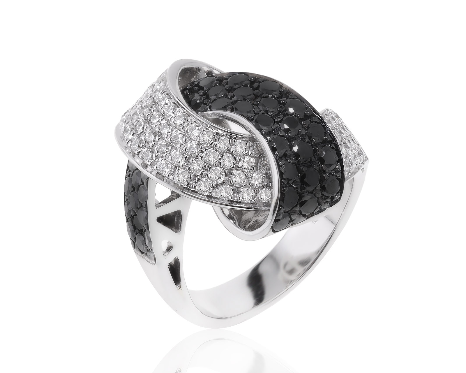 Итальянское золотое кольцо с бриллиантами 1.78ct 290422/9