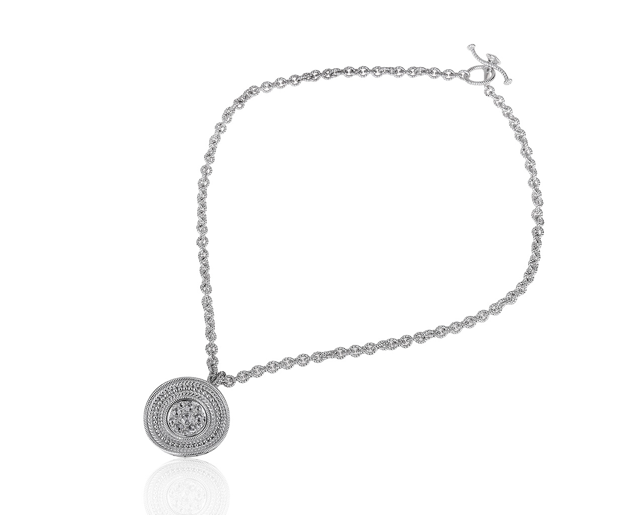 Оригинальный золотой кулон с бриллиантами 0.85ct Carrera y Carrera
