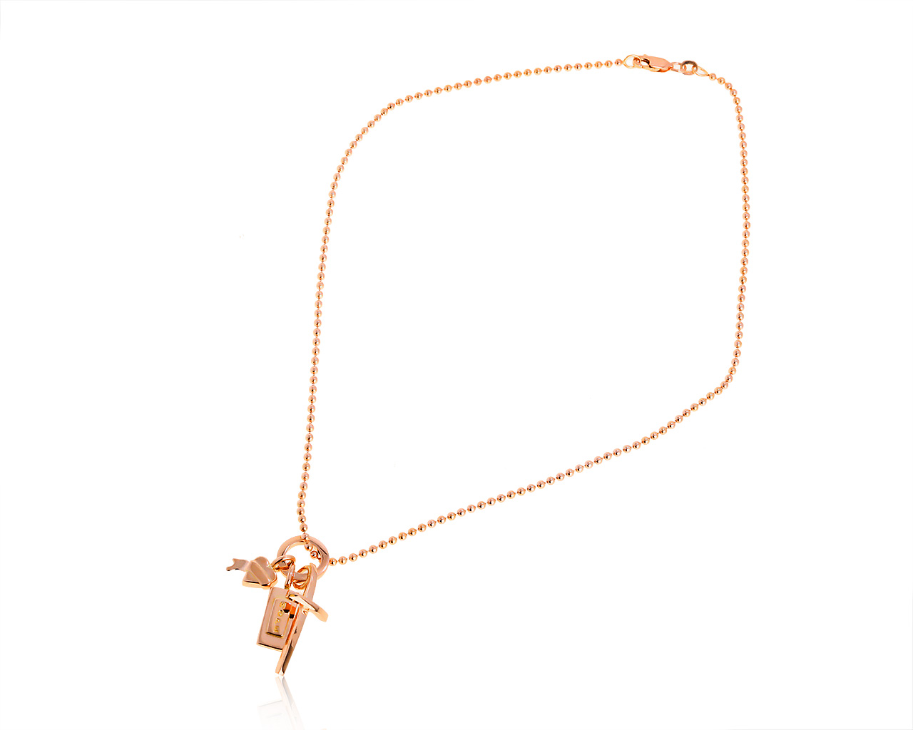 Оригинальный золотой кулон Efva Attling