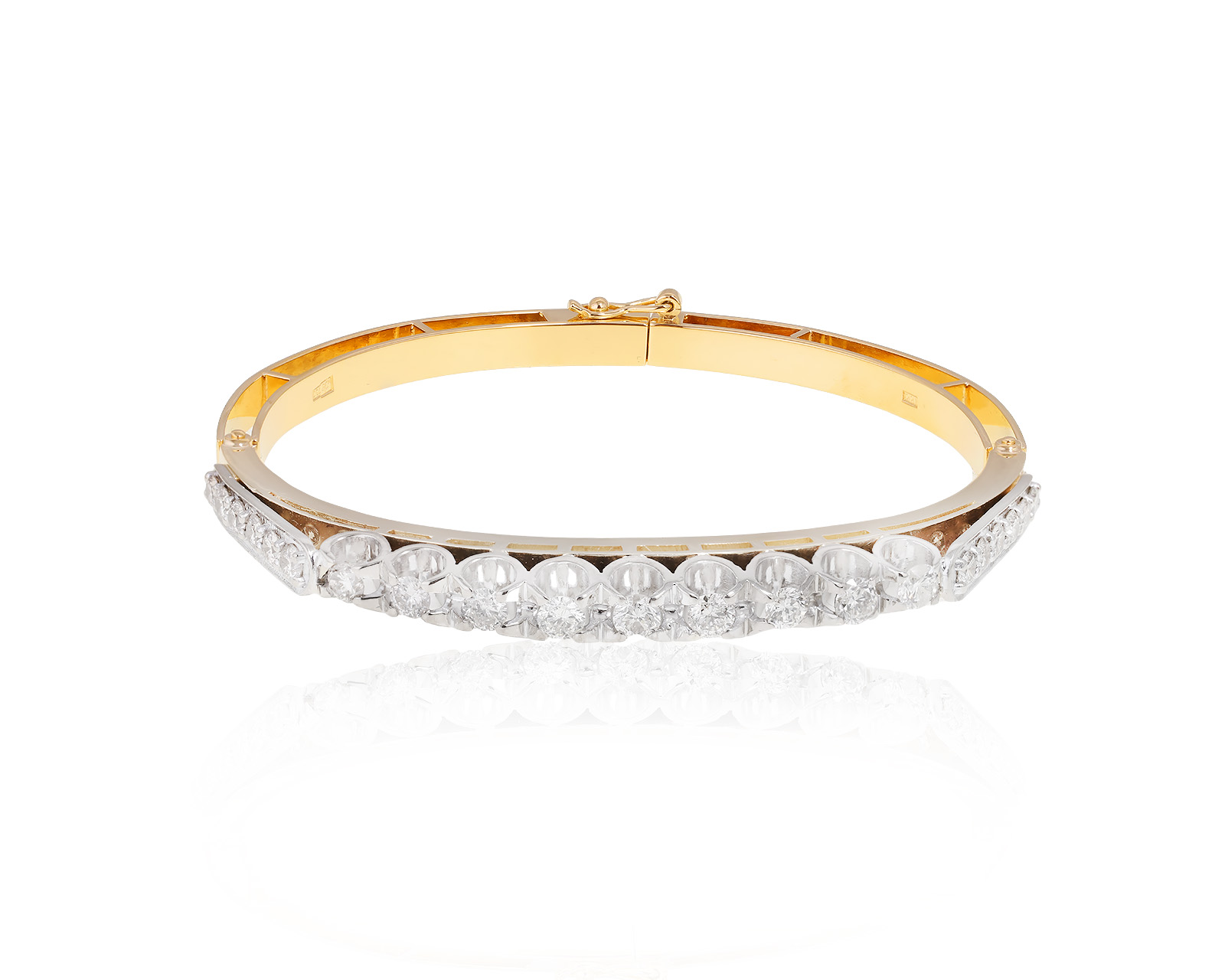 Золотой браслет с бриллиантами 2.67ct 160124/13