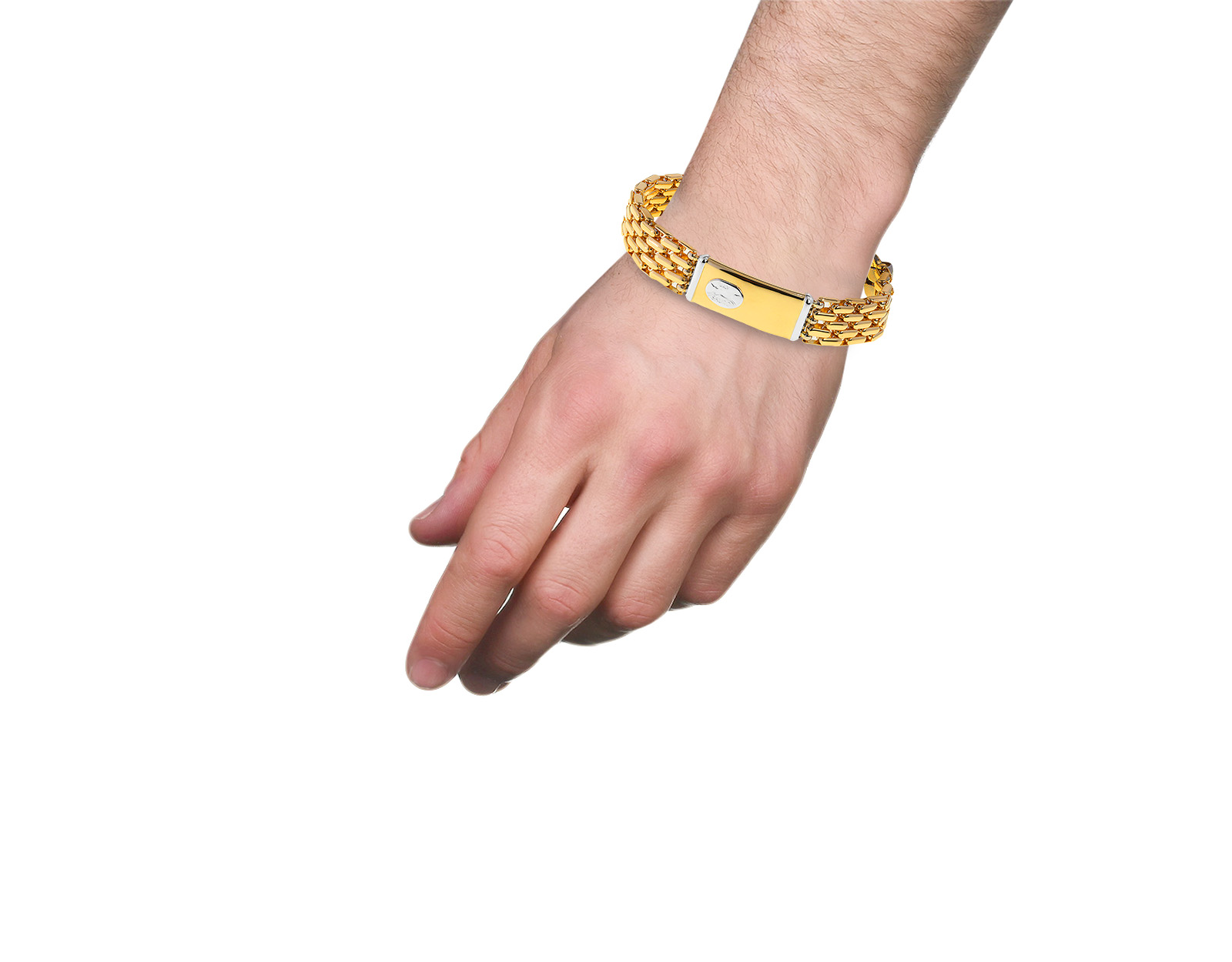 Оригинальный золотой браслет Sauro