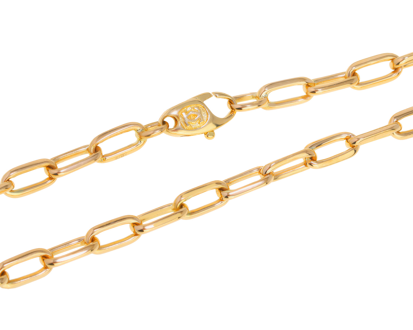 Оригинальный золотой браслет Santos De Cartier