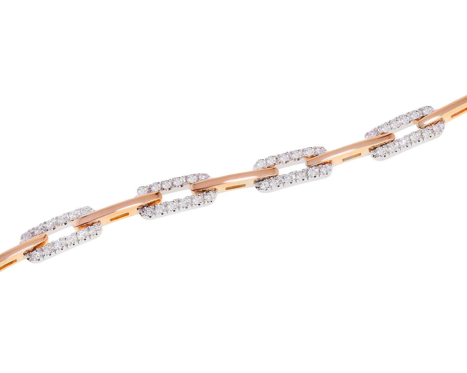 Оригинальный золотой браслет Damiani Segnaletici