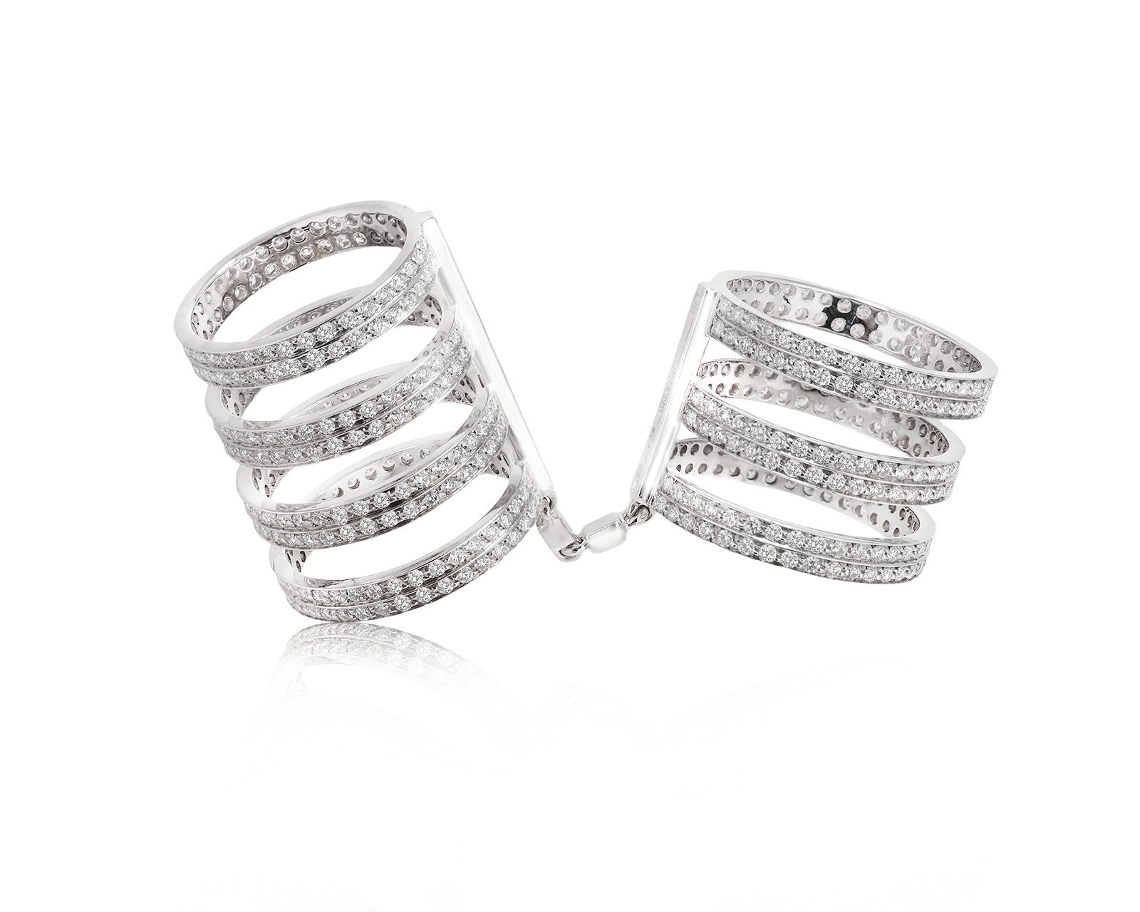 Оригинальное золотое кольцо с бриллиантами 3.13ct Repossi Berbere Classic